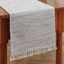 Load image into Gallery viewer, Basketweave Table Runner Cotton
