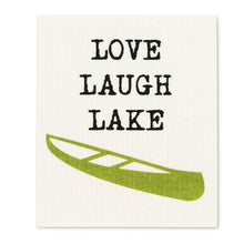 Load image into Gallery viewer, Swedish Dishcloth - Love Laugh Lake
