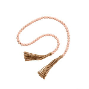 Tassel Blessing Beads | Pink
