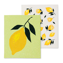 Load image into Gallery viewer, Swedish Dishcloth - Lemons
