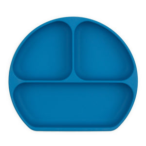 Silicone Grip Dish - Deep Blue