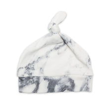Load image into Gallery viewer, Hello World Blanket &amp; Knotted Hat - Marble

