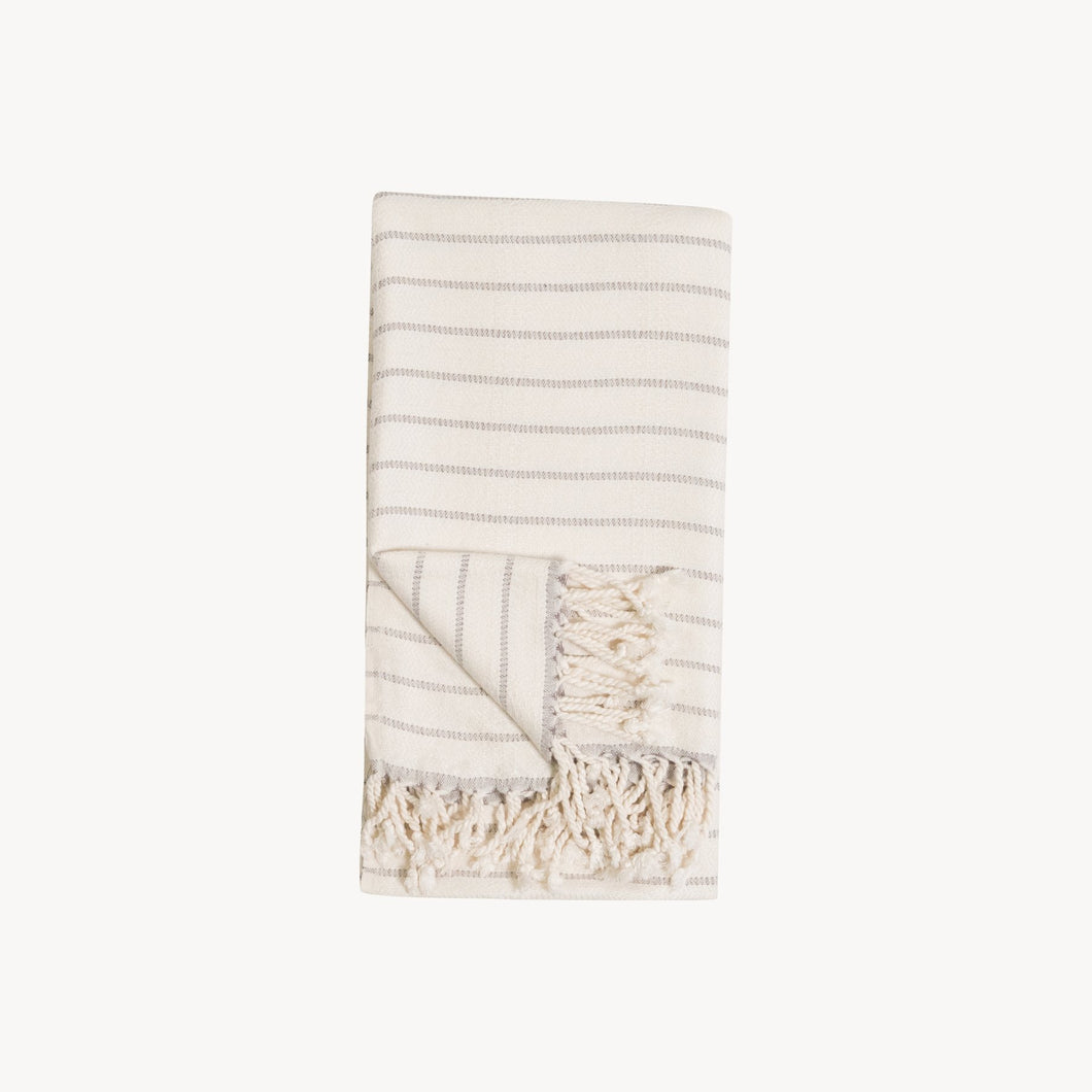 Turkish Towel - Bamboo Striped Mist