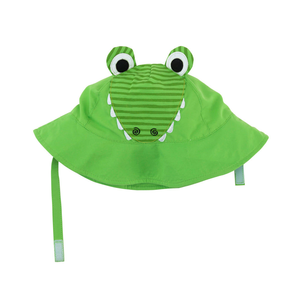 UPF50+ Baby Sun Hat - Alligator