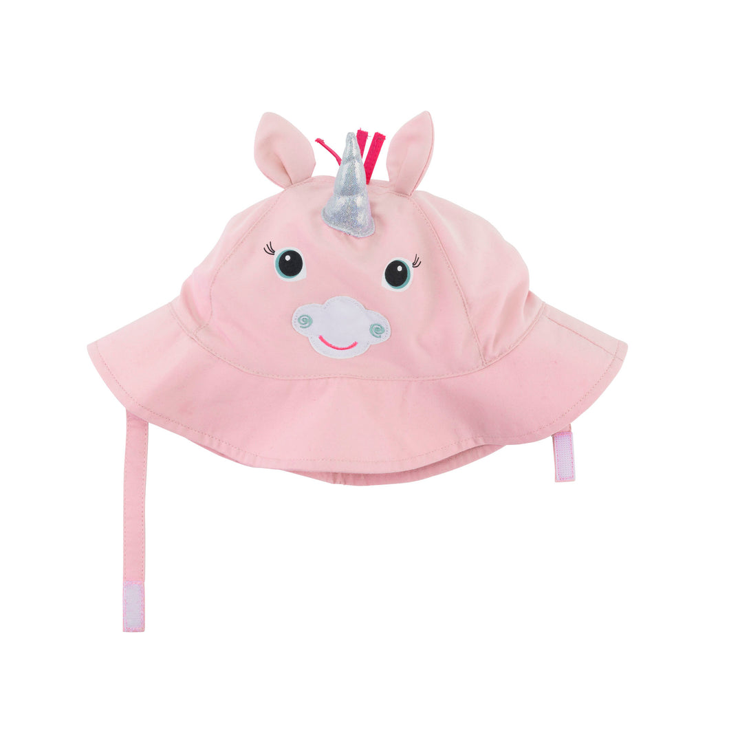 UPF50+ Baby Sun Hat - Unicorn