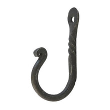 Load image into Gallery viewer, Hand Forged Black Rope Hook
