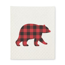 Load image into Gallery viewer, Swedish Dishcloth - Cottage Bear
